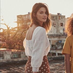 ISO Sezane Cleo Blouse